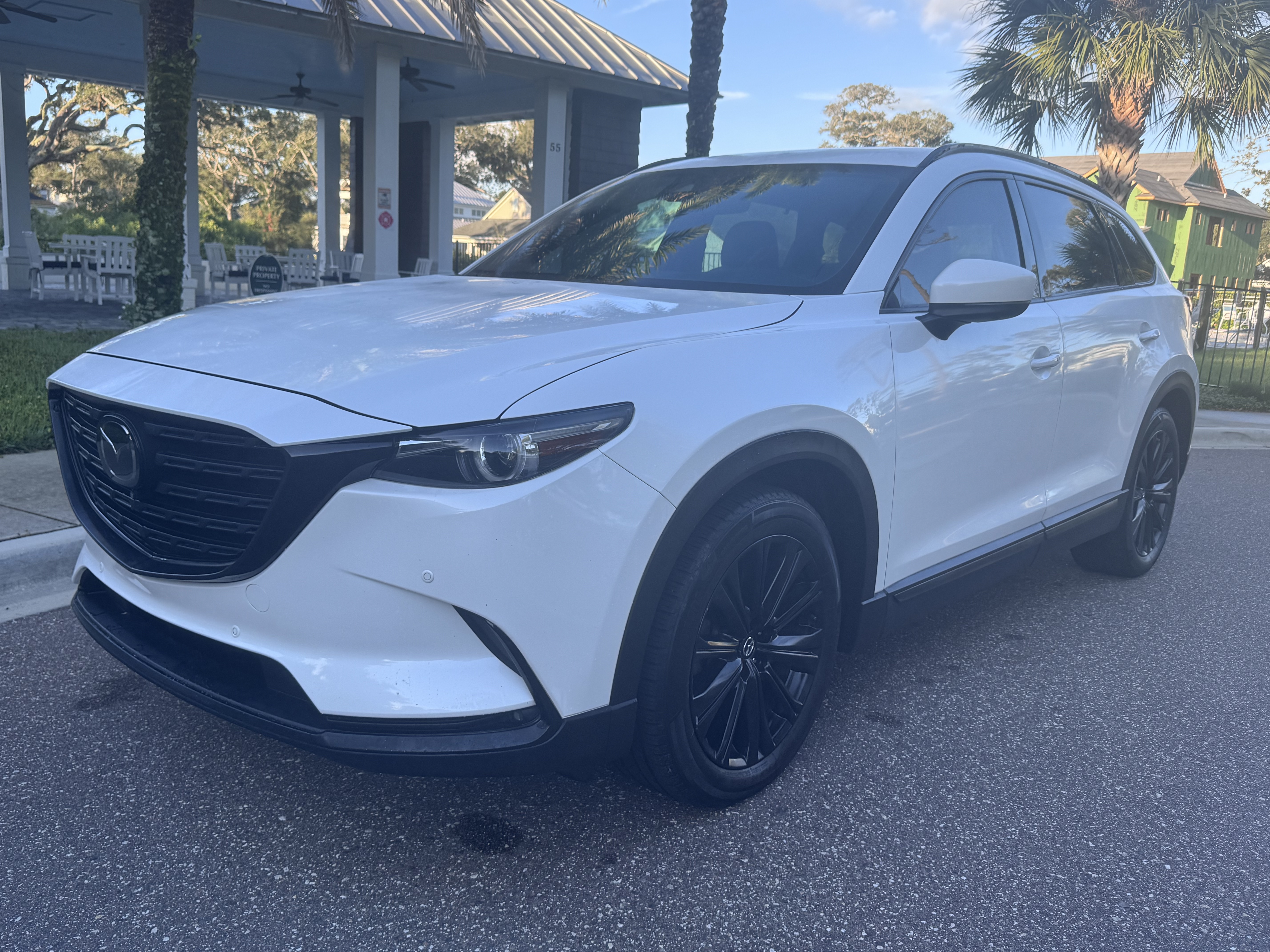 Used 2021 MAZDA CX-9 Signature AWD/4WD image 2