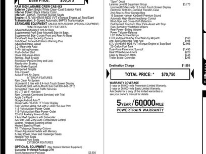 Used 2023 RAM 1500 Laramie