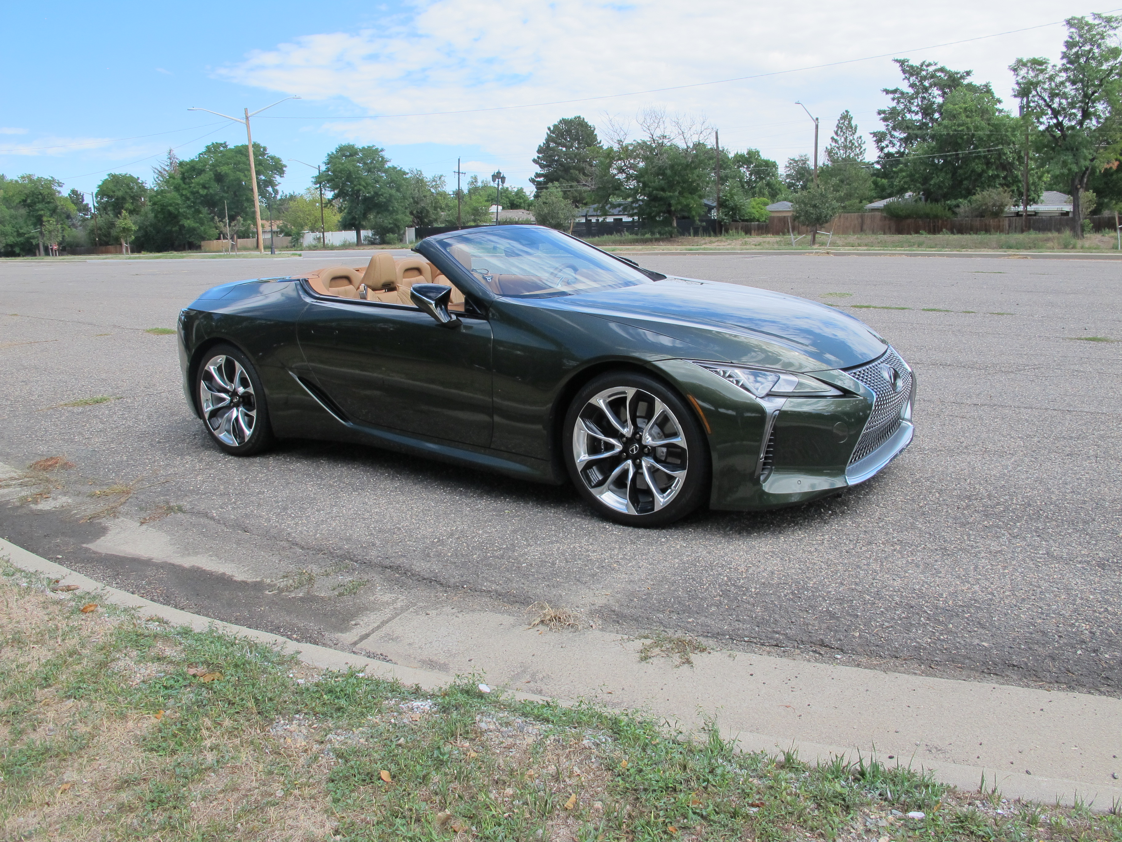 Used 2021 Lexus LC 500 Convertible w/ Touring Package RWD image 4