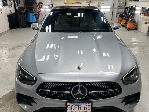 Used 2021 Mercedes-Benz E 450 4MATIC Sedan image 1