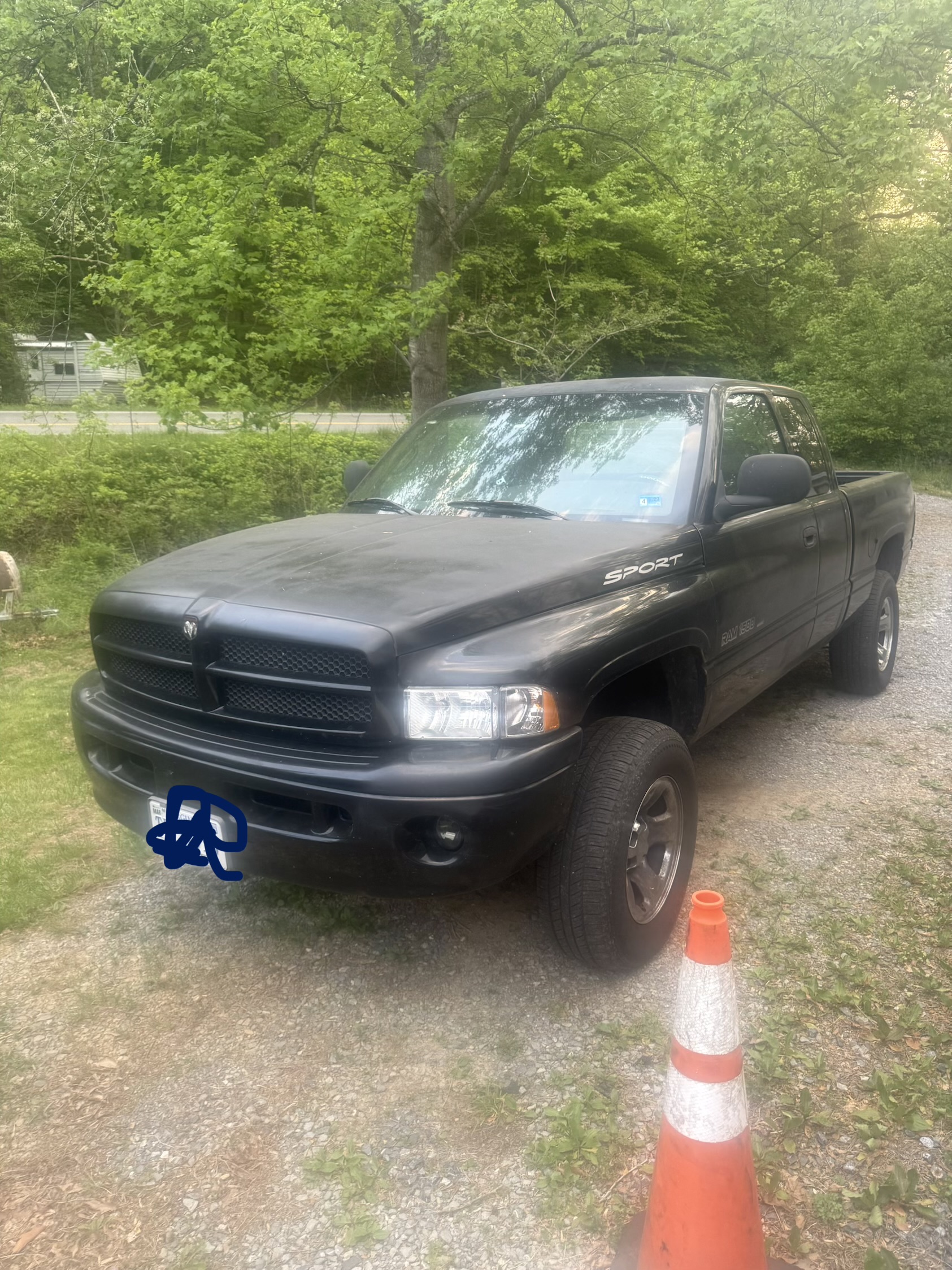 Used 2000 Dodge Ram 1500 Truck 4x4 Quad Cab image 1
