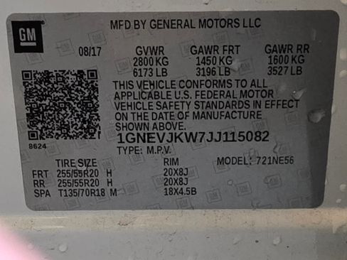 Used 2018 Chevrolet Traverse Premier w/ Redline Edition image 16