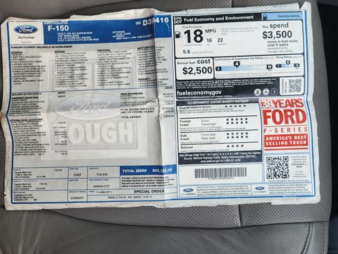 Used 2016 Ford F150 Lariat w/ Equipment Group 502A Luxury image 17