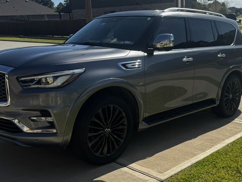 Used 2018 INFINITI QX80 Sport Utility 4D w/ Deluxe Technology Package image 2