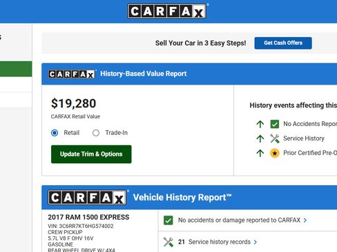 Used 2017 RAM 1500 Express image 16