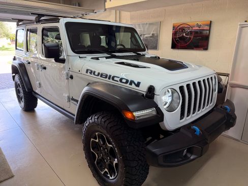 Used 2022 Jeep Wrangler Unlimited Rubicon 4xe w/ Safety Group image 12