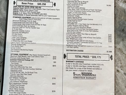 Used 2020 RAM 2500 Big Horn w/ Level 2 Equipment Group image 14