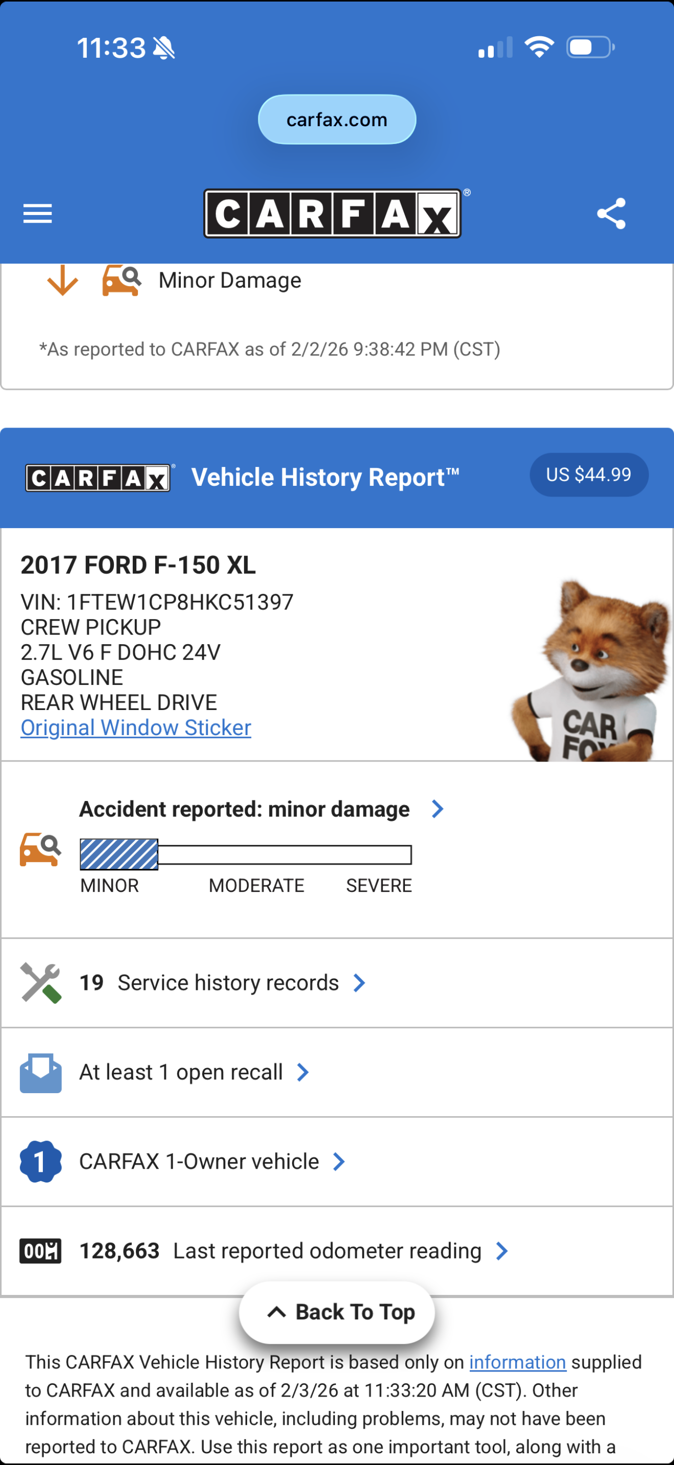 Used 2017 Ford F150 XL w/ Equipment Group 101A Mid RWD image 9
