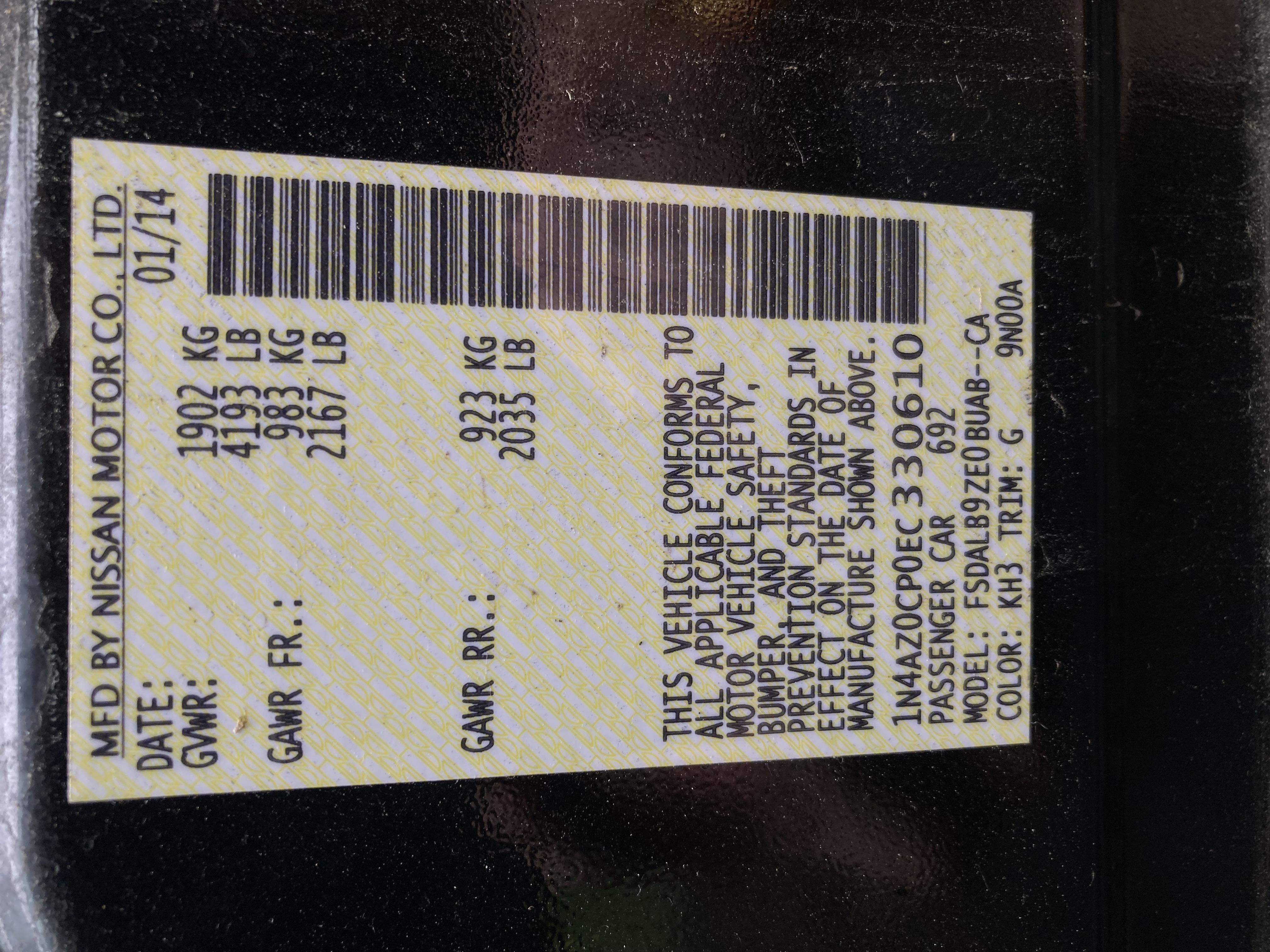 Used 2014 Nissan Leaf S w/ Charge Package FWD image 16