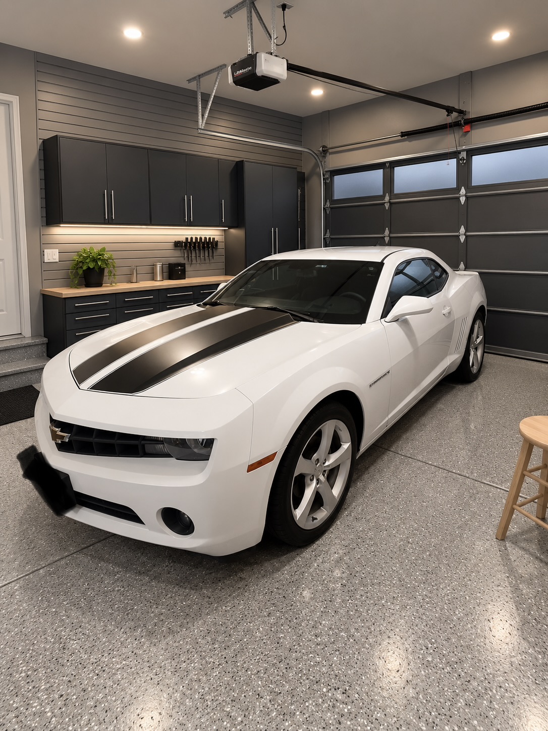 Used 2010 Chevrolet Camaro LS w/ Black Stripe Package RWD image 1