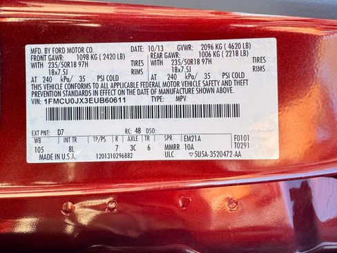 Used 2014 Ford Escape Titanium w/ Equipment Group 401A image 14