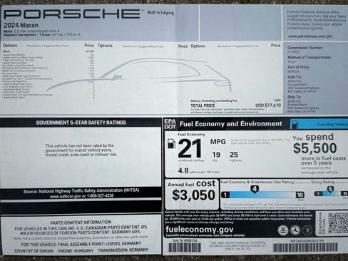 Used 2024 Porsche Macan image 14