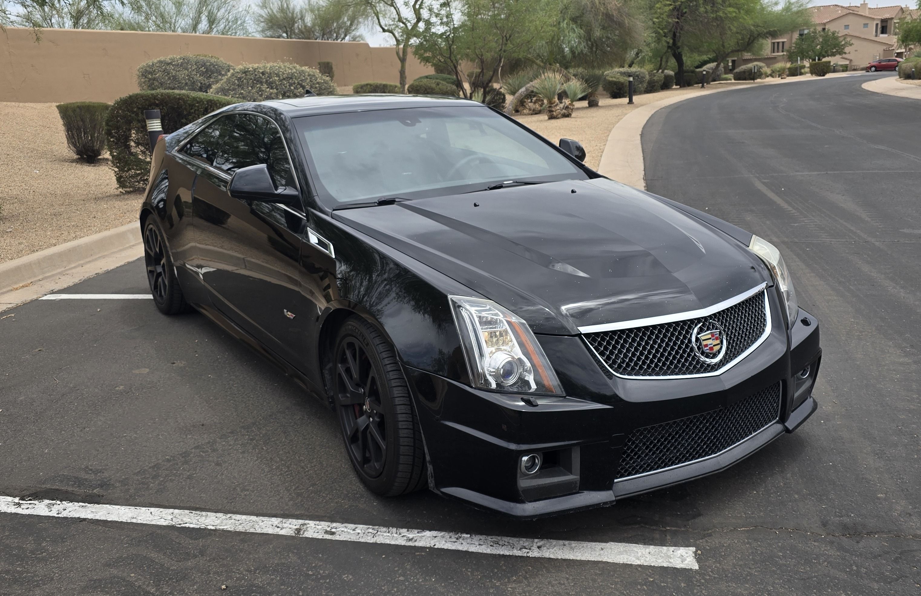 Used 2014 Cadillac CTS V w/ Wood Trim Package RWD image 4