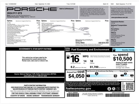 Used 2024 Porsche 911 GT3 image 32