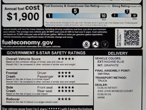 Used 2017 INFINITI QX60 Luxe w/ Deluxe Technology Package image 19