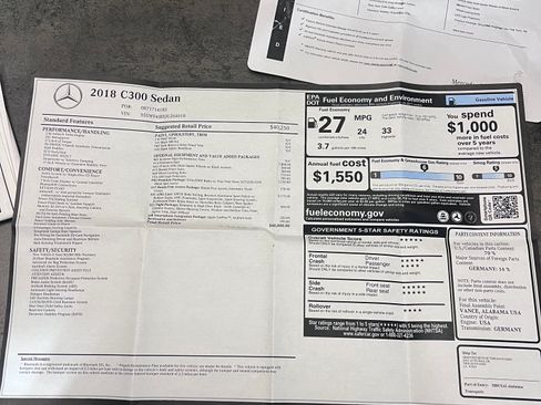 Used 2018 Mercedes-Benz C 300 Sedan image 31
