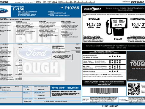 Used 2015 Ford F150 Lariat w/ Equipment Group 502A Luxury image 24