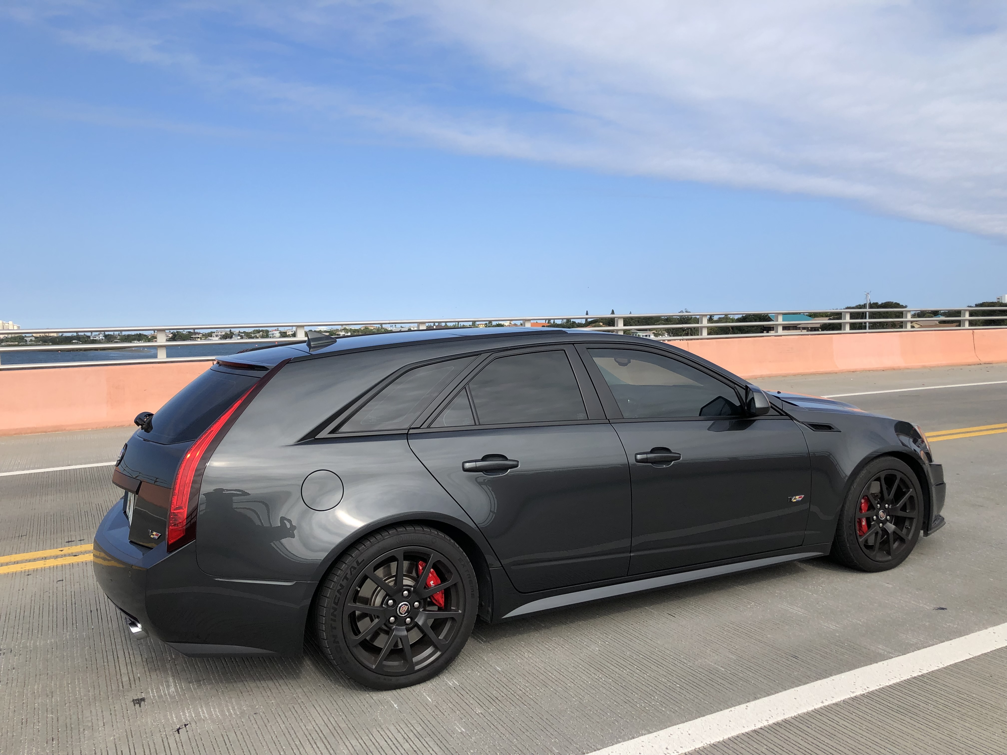 Used 2014 Cadillac CTS V w/ Wood Trim Package RWD image 1