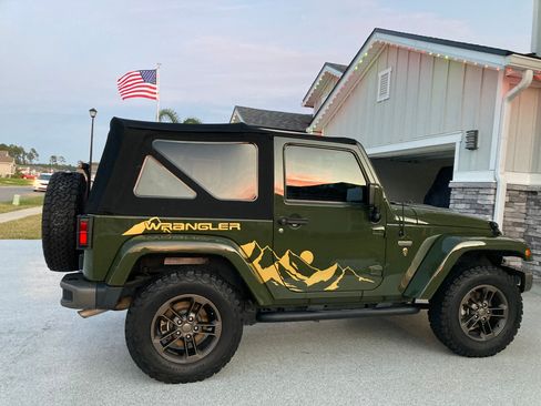 Used 2016 Jeep Wrangler Sahara AWD/4WD image 1