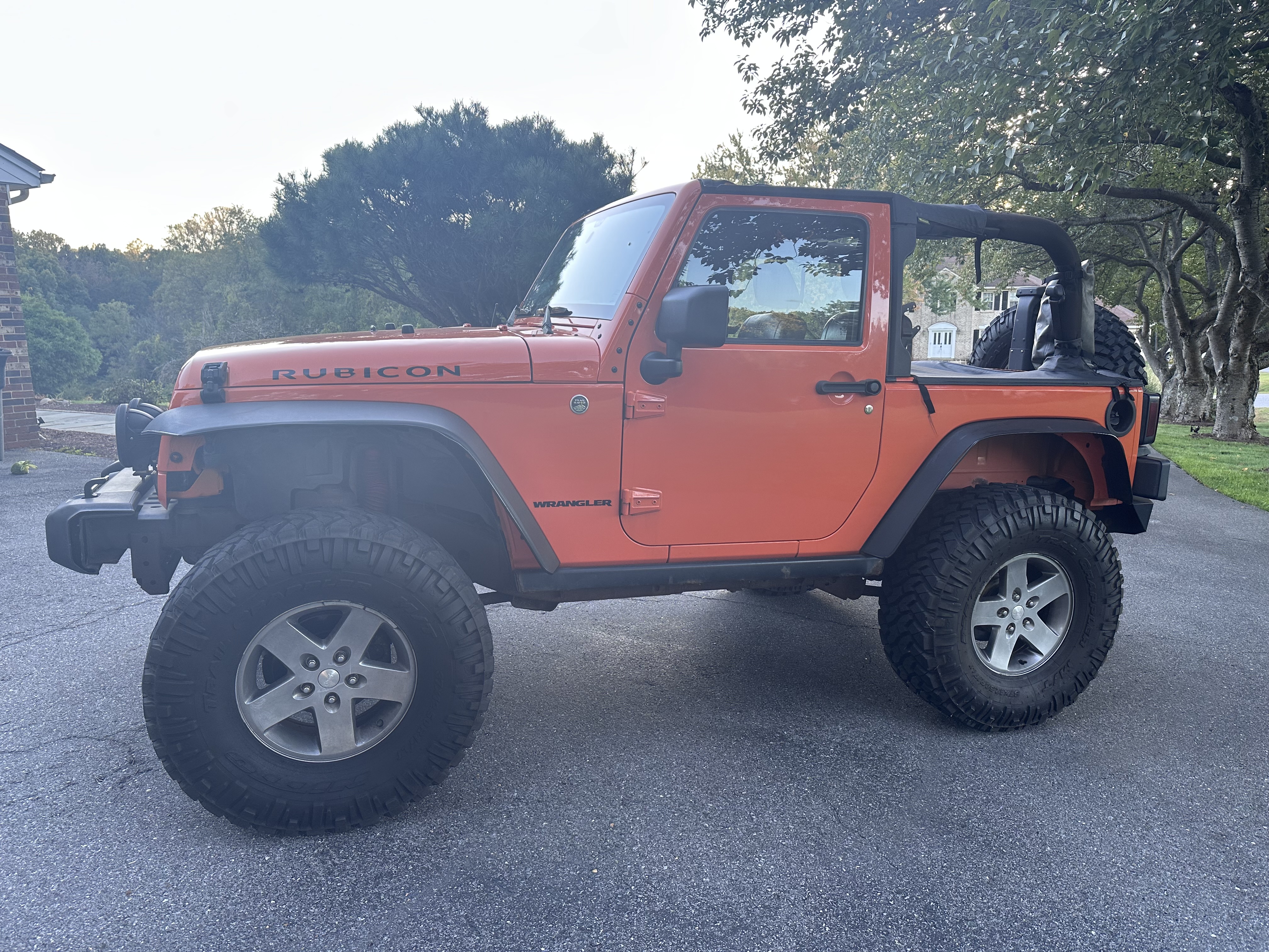 Used 2012 Jeep Wrangler Rubicon w/ Dual Top Group AWD/4WD image 1