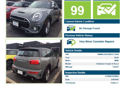 Used 2019 MINI Cooper Clubman S w/ Driver Assistance Package image 2