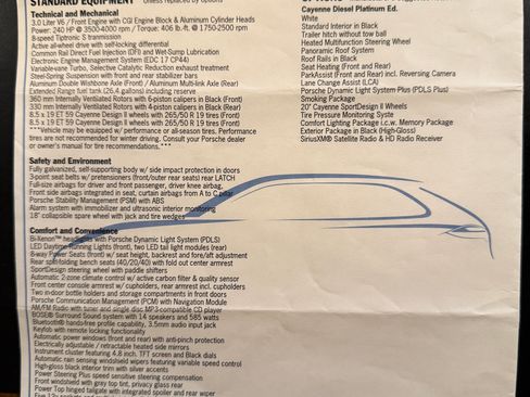 Used 2014 Porsche Cayenne Diesel Platinum Edition image 15