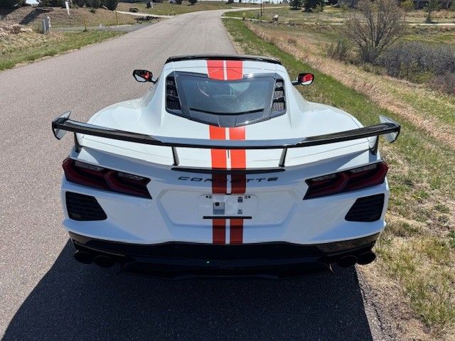 Used 2021 Chevrolet Corvette Stingray Coupe w/ Engine Appearance Package RWD image 2