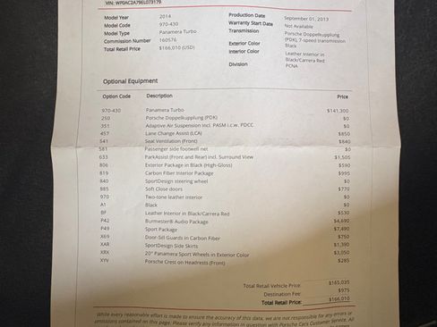 Used 2014 Porsche Panamera Turbo image 15