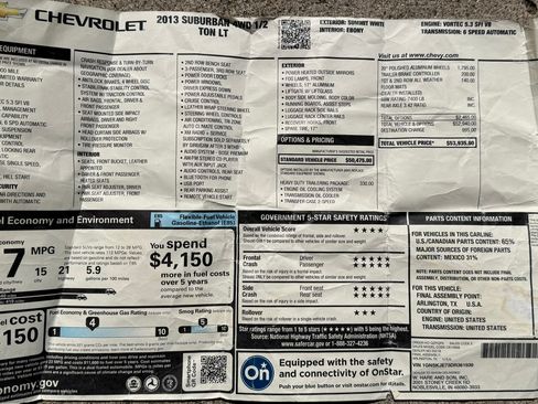 Used 2013 Chevrolet Suburban LT image 14