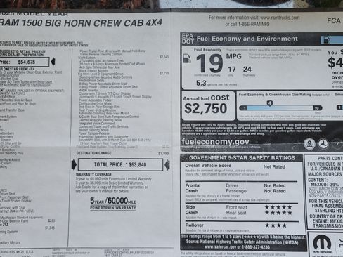 Used 2025 RAM 1500 Big Horn image 15