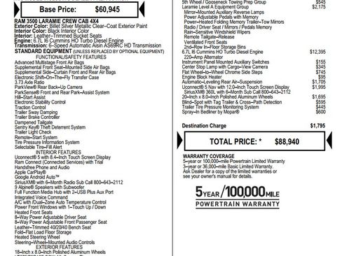 Used 2022 RAM 3500 Laramie image 1