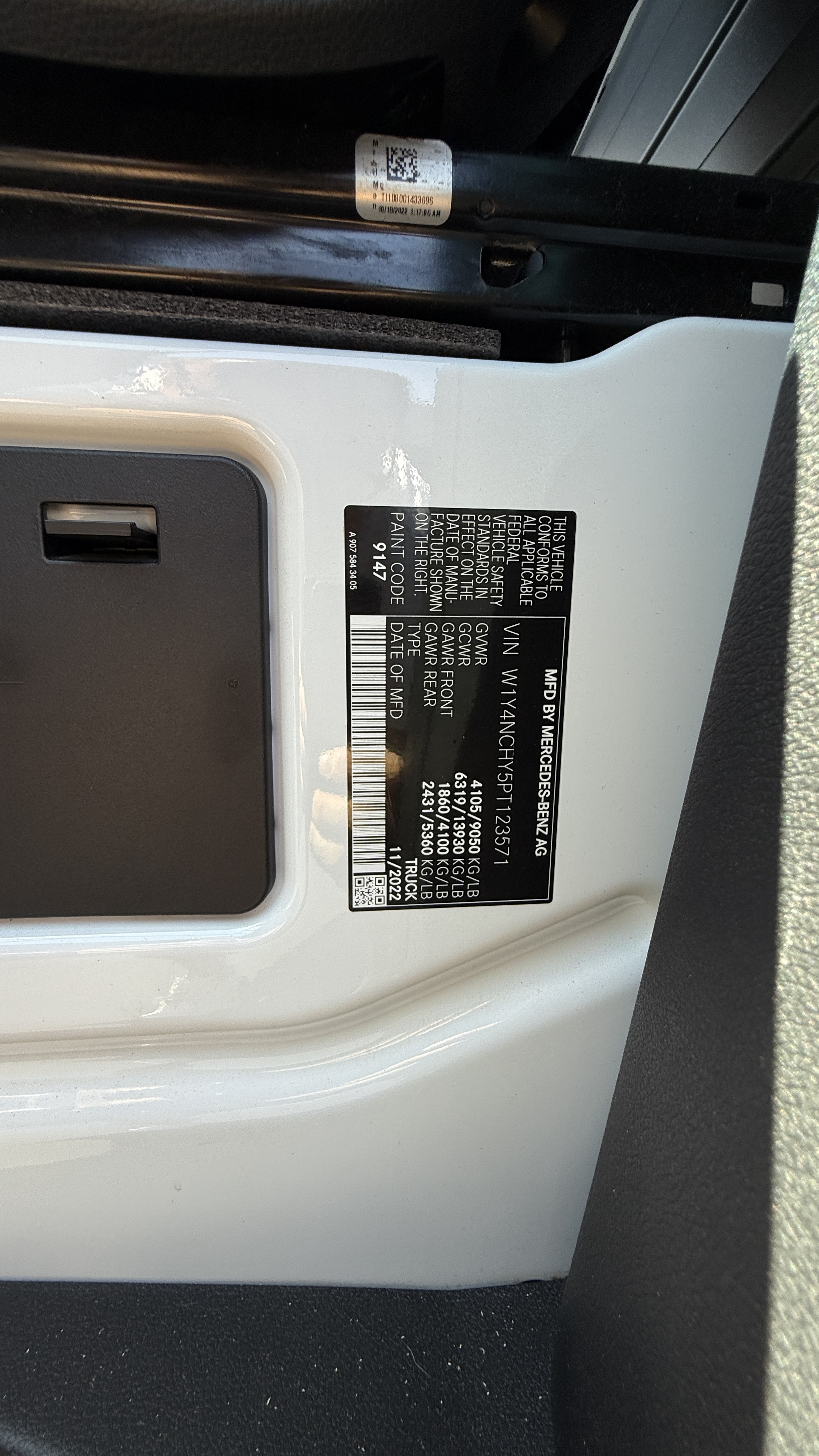 Used 2023 Mercedes-Benz Sprinter 2500 image 15