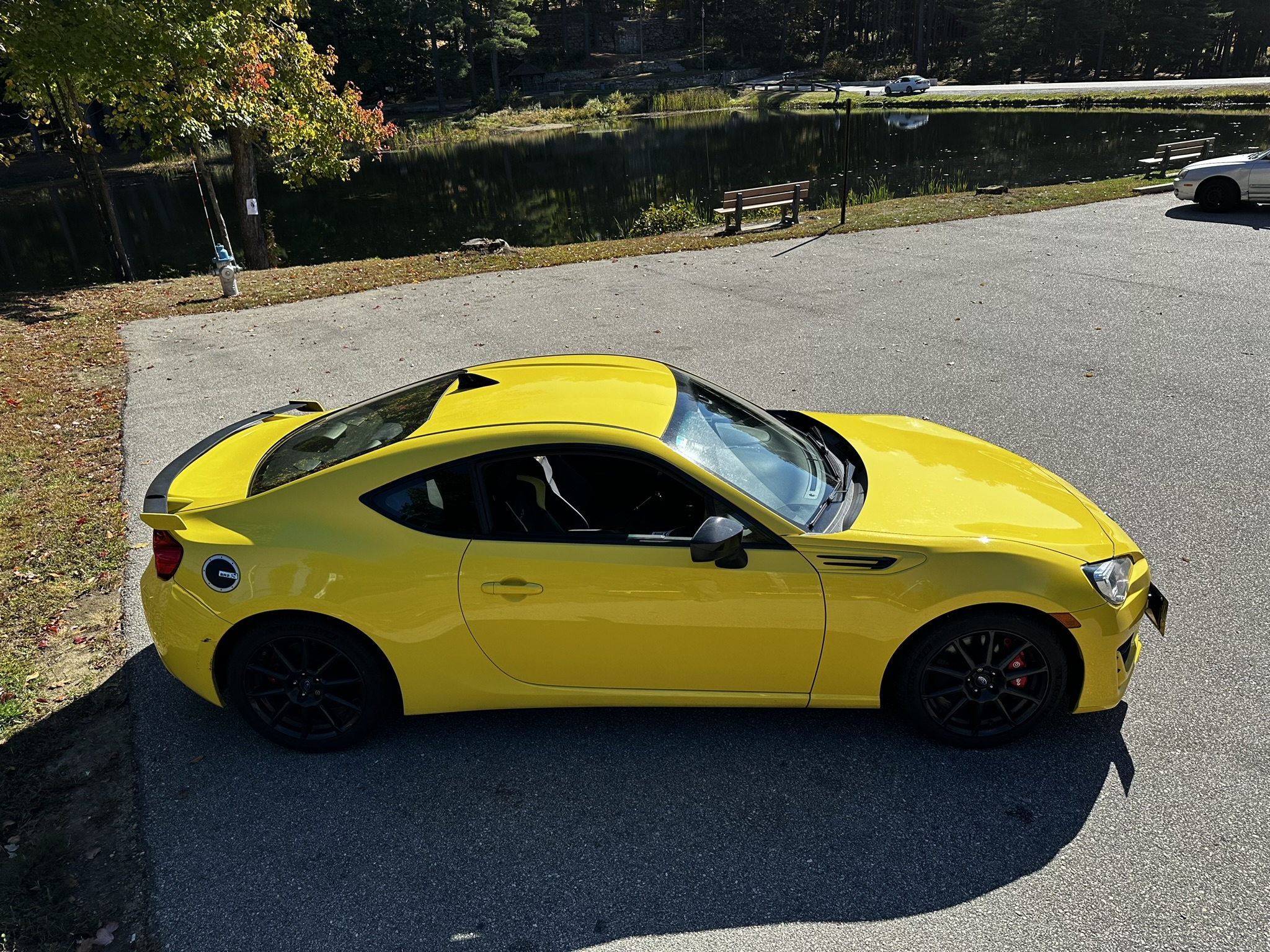 Used 2017 Subaru BRZ Series.Yellow RWD image 10
