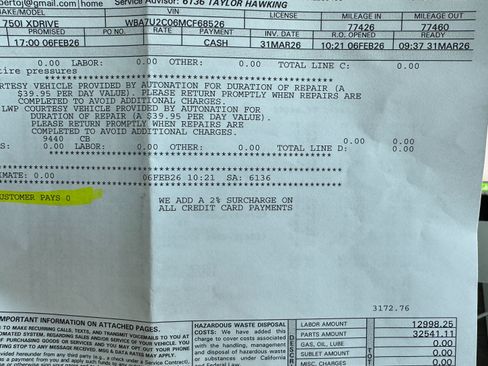 Used 2021 BMW 750i xDrive w/ Executive Package image 11