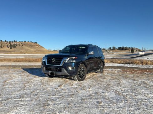 Used 2021 Nissan Armada Platinum w/ Captain's Chairs Package image 13