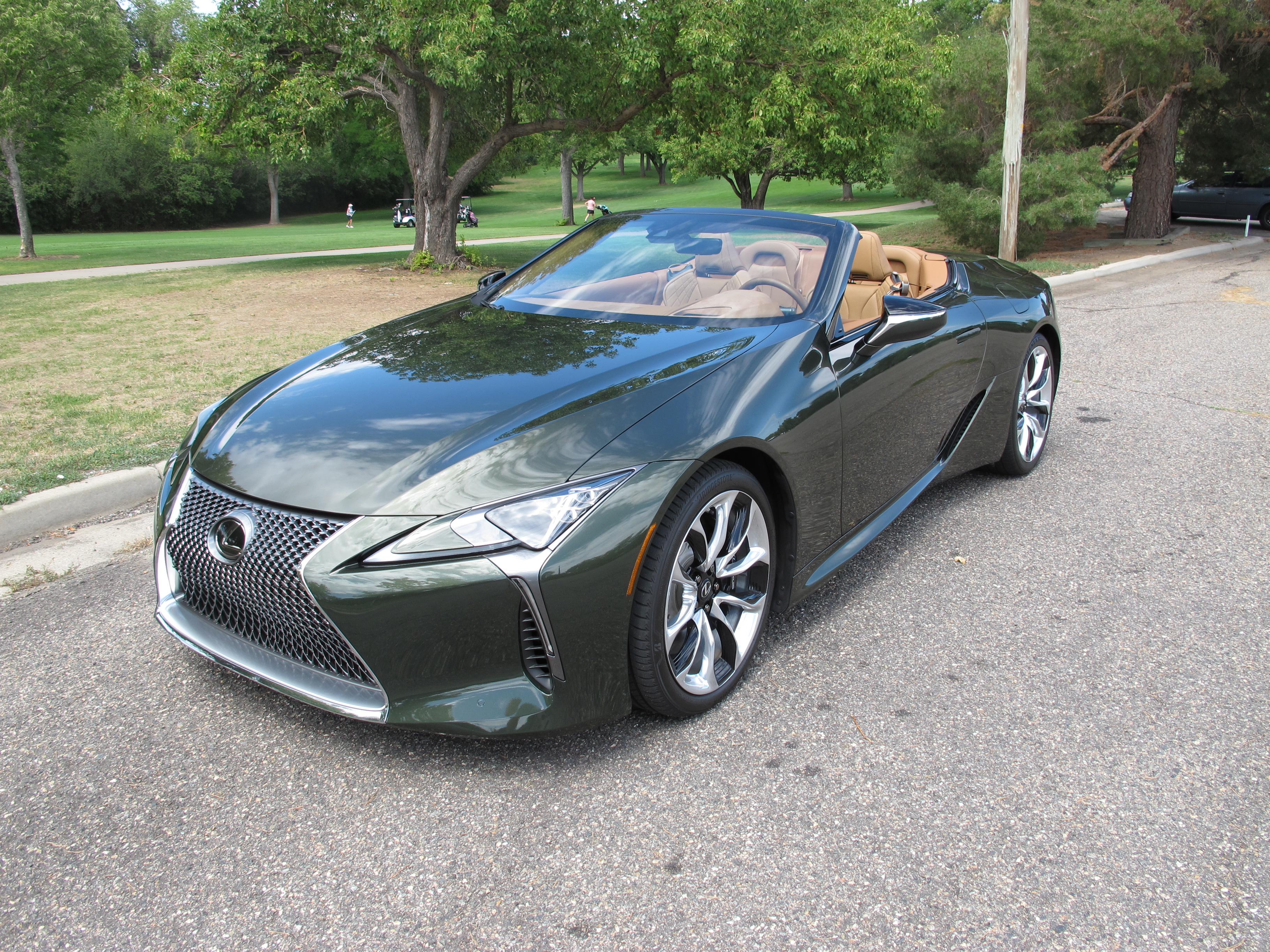 Used 2021 Lexus LC 500 Convertible w/ Touring Package RWD image 1