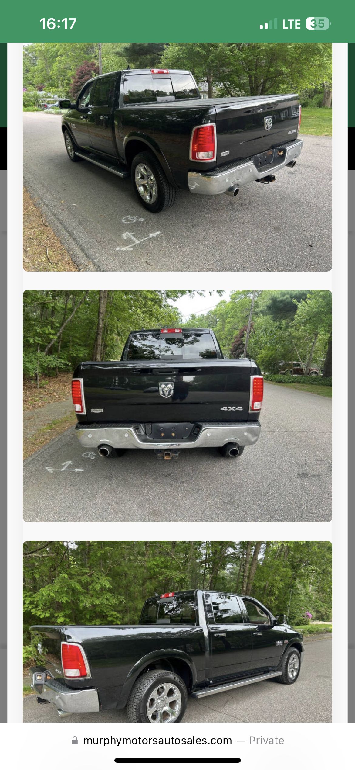 Used 2015 RAM 1500 Laramie w/ Convenience Group AWD/4WD image 5