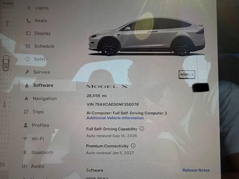 Used 2022 Tesla Model X AWD/4WD image 24