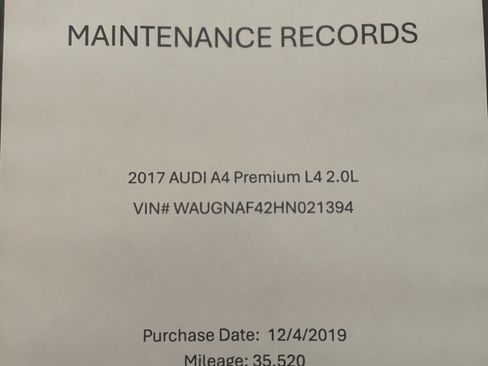 Used 2017 Audi A4 2.0T Premium w/ Convenience Package image 29