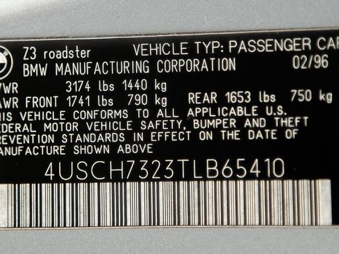 Used 1996 BMW Z3 1.9 image 16