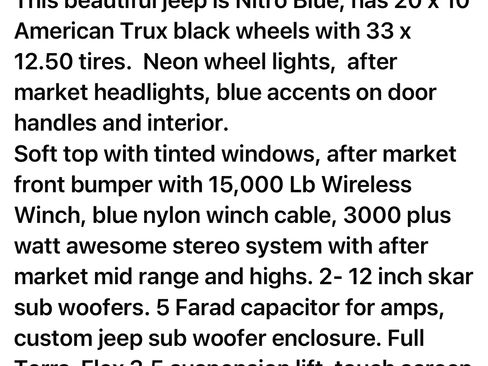 Used 2016 Jeep Wrangler Unlimited Sport w/ Quick Order Package 24S image 5