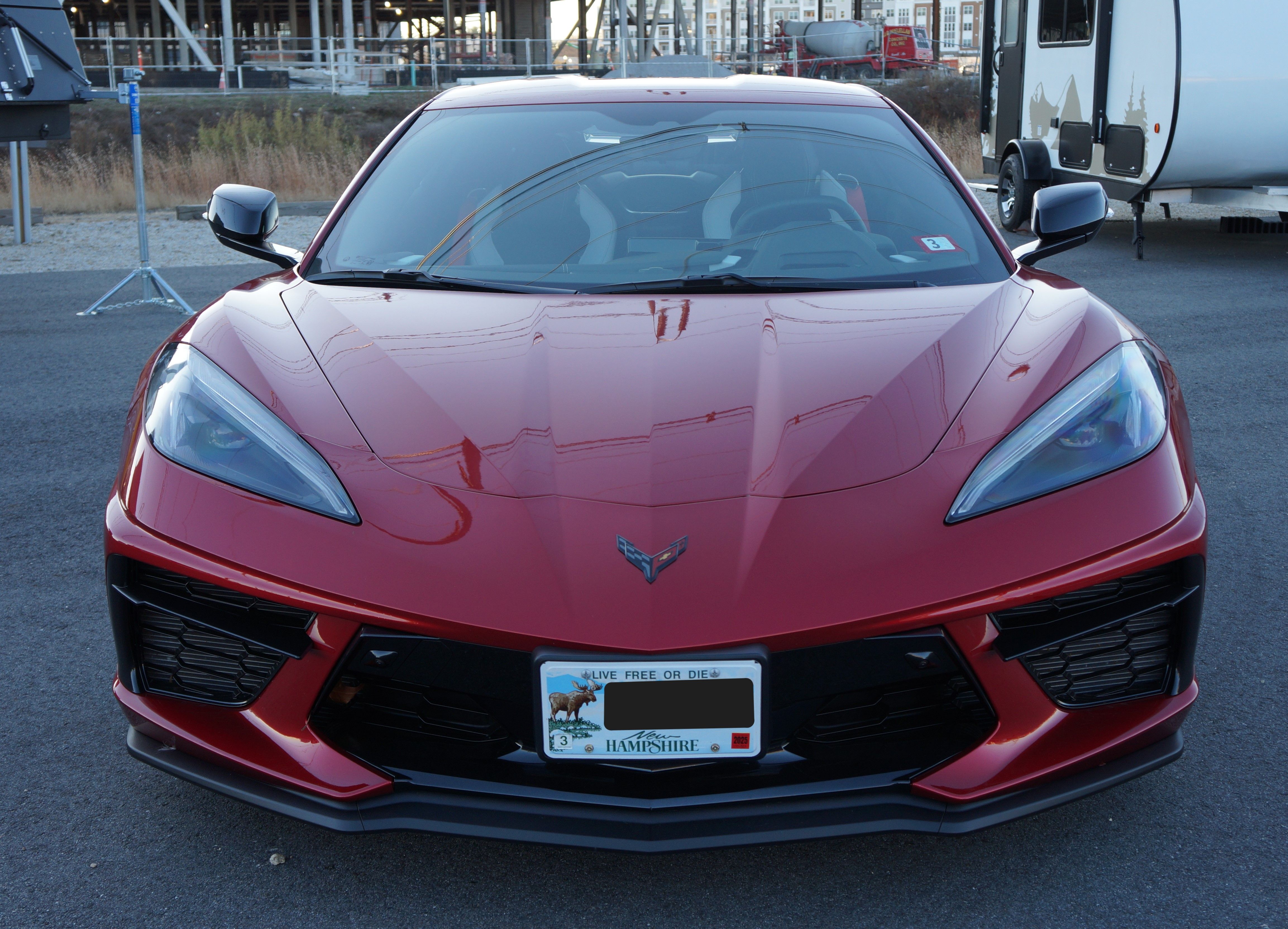 Used 2022 Chevrolet Corvette Stingray Preferred Cpe w/ Engine Appearance Package RWD image 2