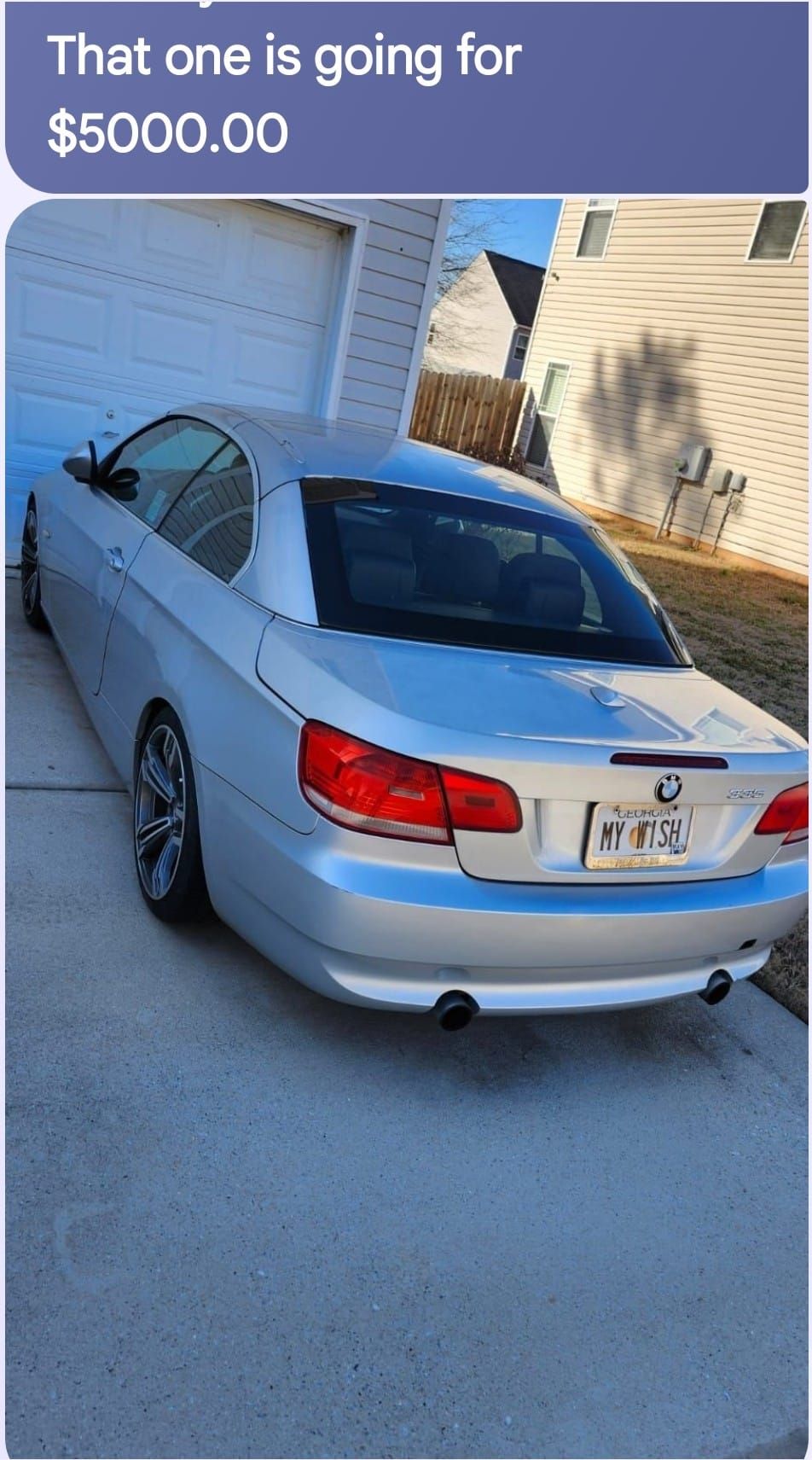 Used 2008 BMW 335i Convertible RWD image 1