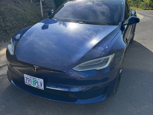 Used 2021 Tesla Model S Long Range AWD/4WD image 1