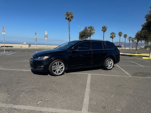 Used 2015 Volkswagen Golf TDI SEL w/ Lighting Package (SEL) FWD image 1