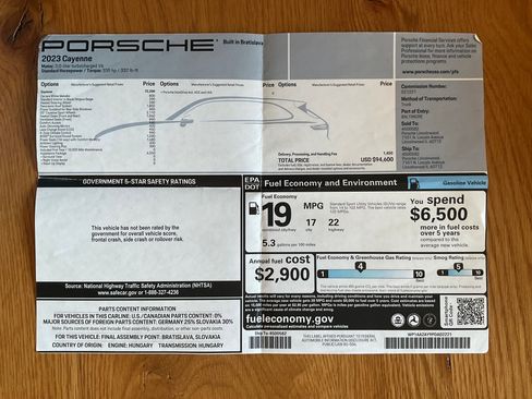 Used 2023 Porsche Cayenne image 2