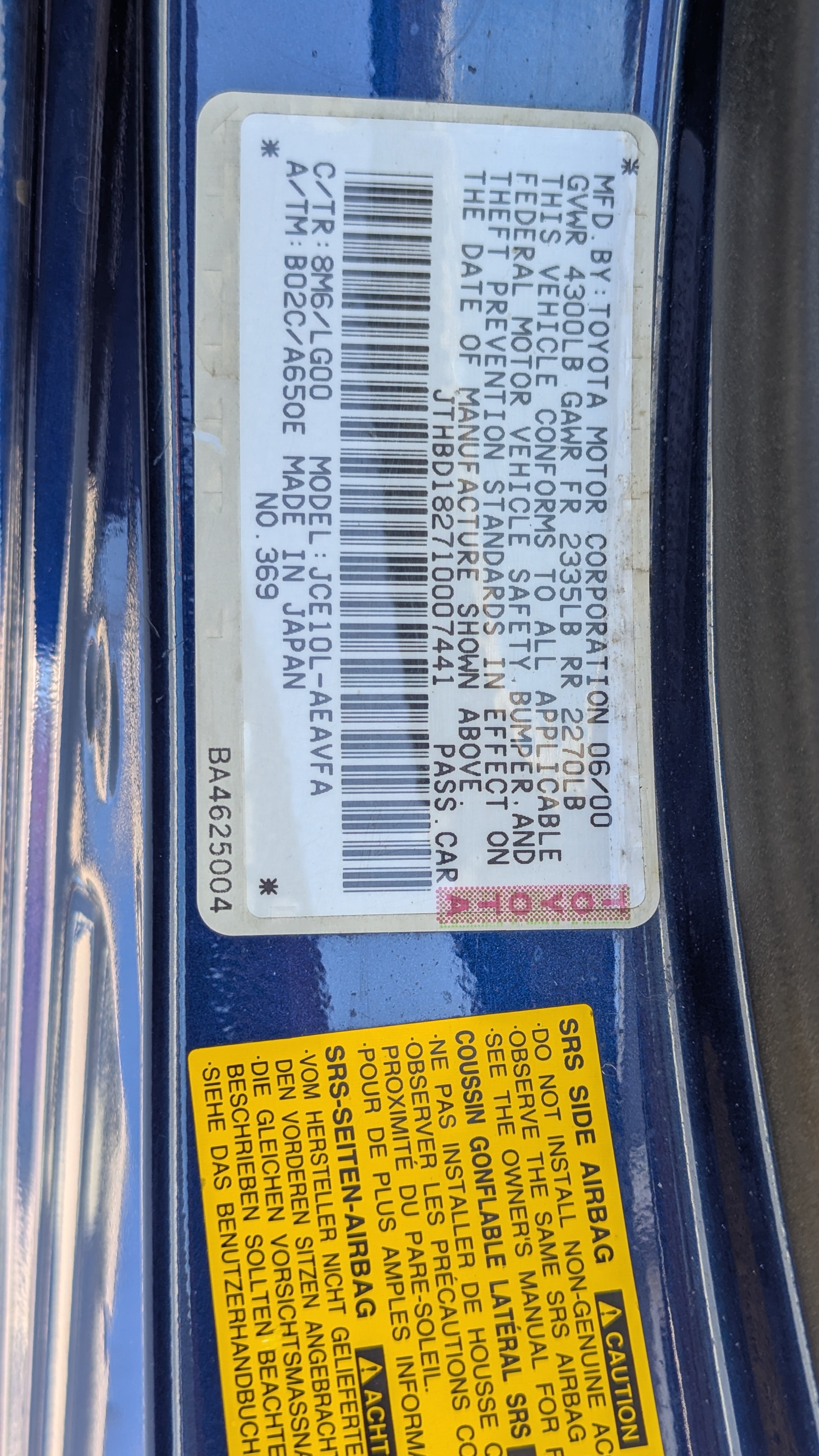 Used 2001 Lexus IS 300 RWD image 17
