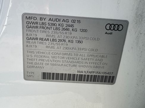 Used 2015 Audi Q5 2.0T Premium Plus w/ Technology Package image 13