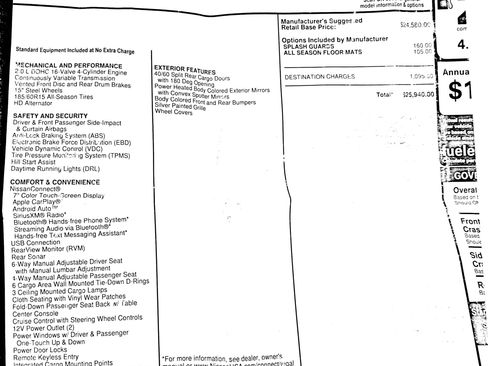 Used 2021 Nissan NV200 SV image 16