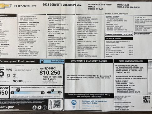 Used 2023 Chevrolet Corvette Z06 image 18